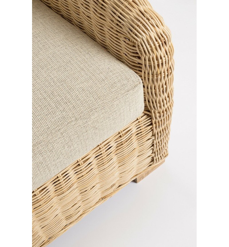 Canapé 2 places CADICE BIZZOTTO en rotin | BHOME