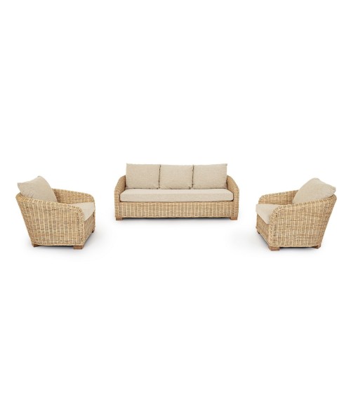 Canapé 2 places CADICE BIZZOTTO en rotin | BHOME