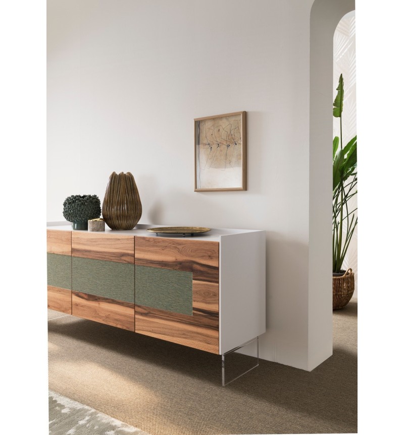 Daisy TV Stand RIVANOVA in Oak Wood | BHOME