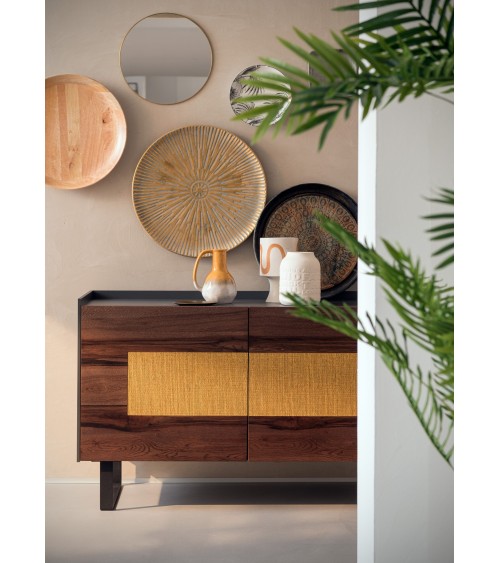 Daisy TV Stand RIVANOVA in Oak Wood | BHOME