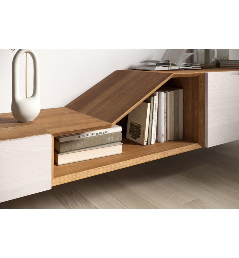 Composición 3 RIVANOVA modular para salón | BHOME