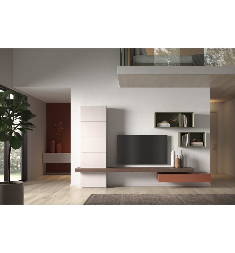 Composition 4 RIVANOVA in Oak Wood | BHOME