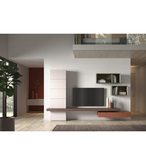Composizione 4 RIVANOVA in rovere | BHOME