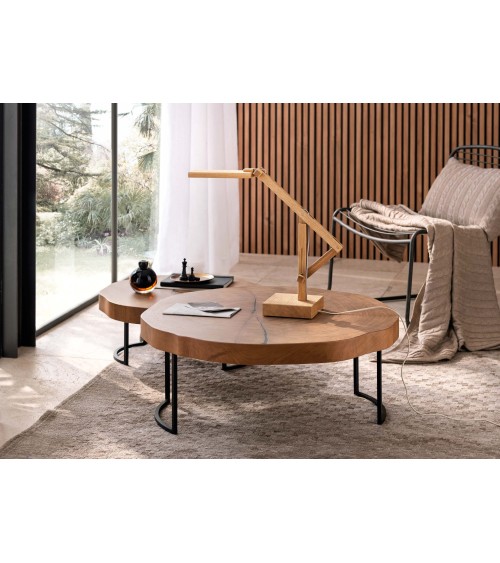 Velea ALTACORTE Wooden Desk Lamp | BHOME