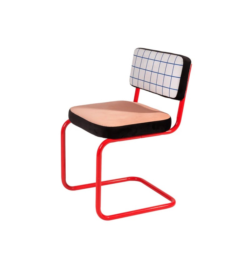 Sedia Superchair Blue Grid | BHOME