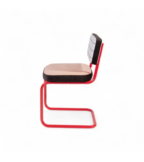 Sedia “Superchair Blue Grid” – SUPERFURNITURE