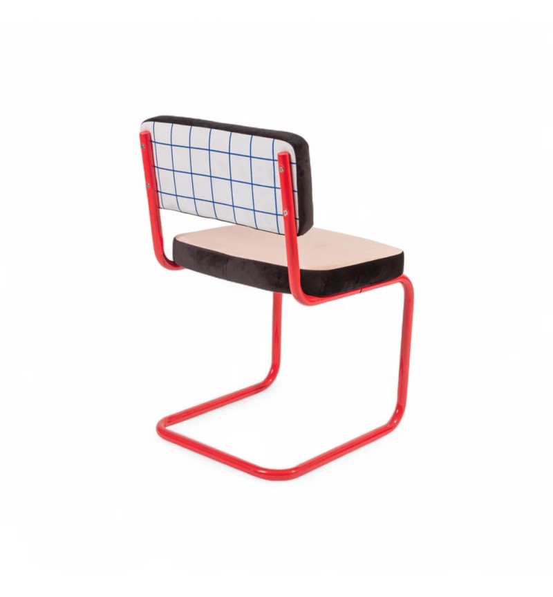Chair Superchair Blue Grid | BHOME