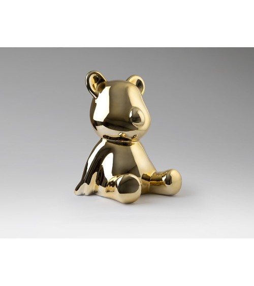 Osito SCHULLER VALENCIA metallic gold figure
