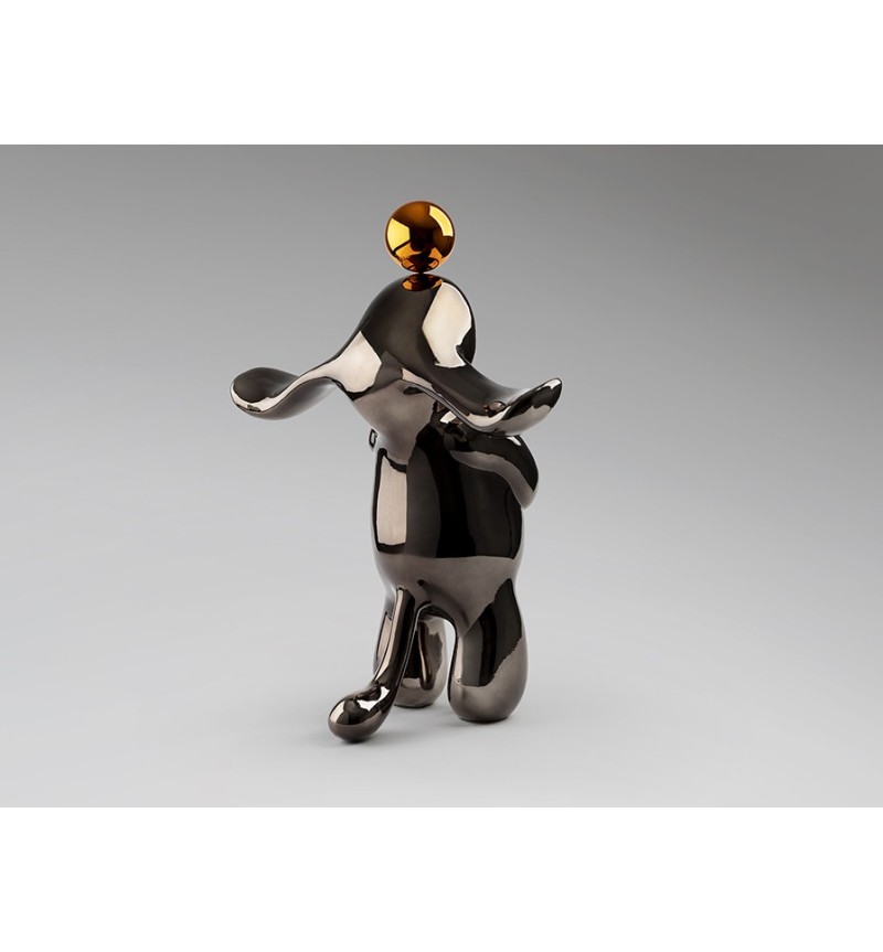 Figura Conejo SCHULLER VALENCIA piccola grigio arancio