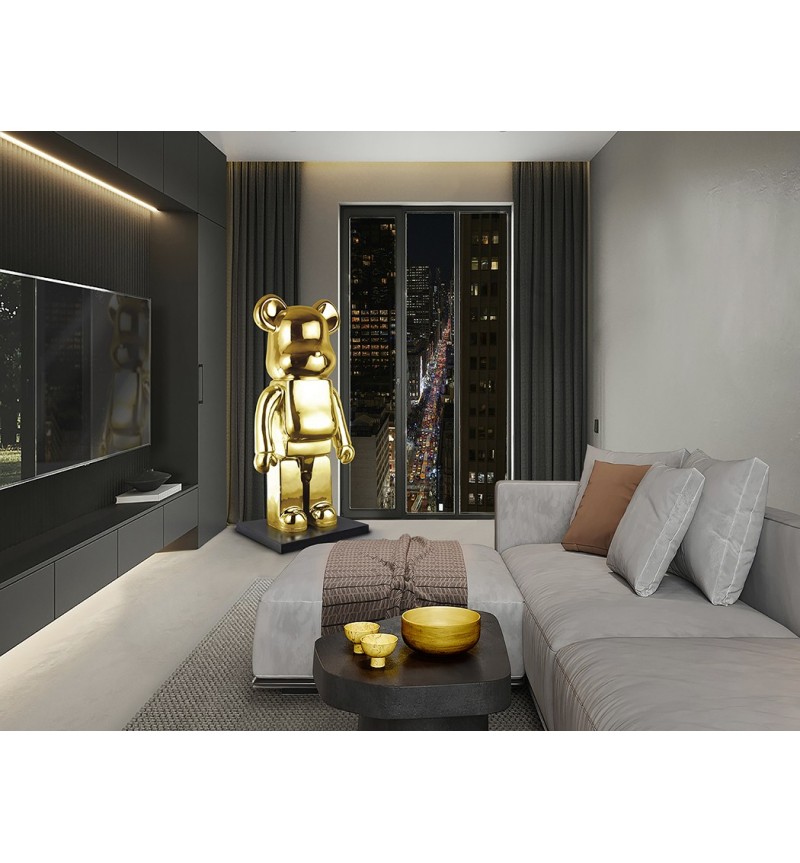 Figura Oso Dorado grande SCHULLER VALENCIA oro