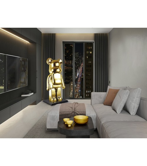 Figura Oso Dorado grande SCHULLER VALENCIA oro