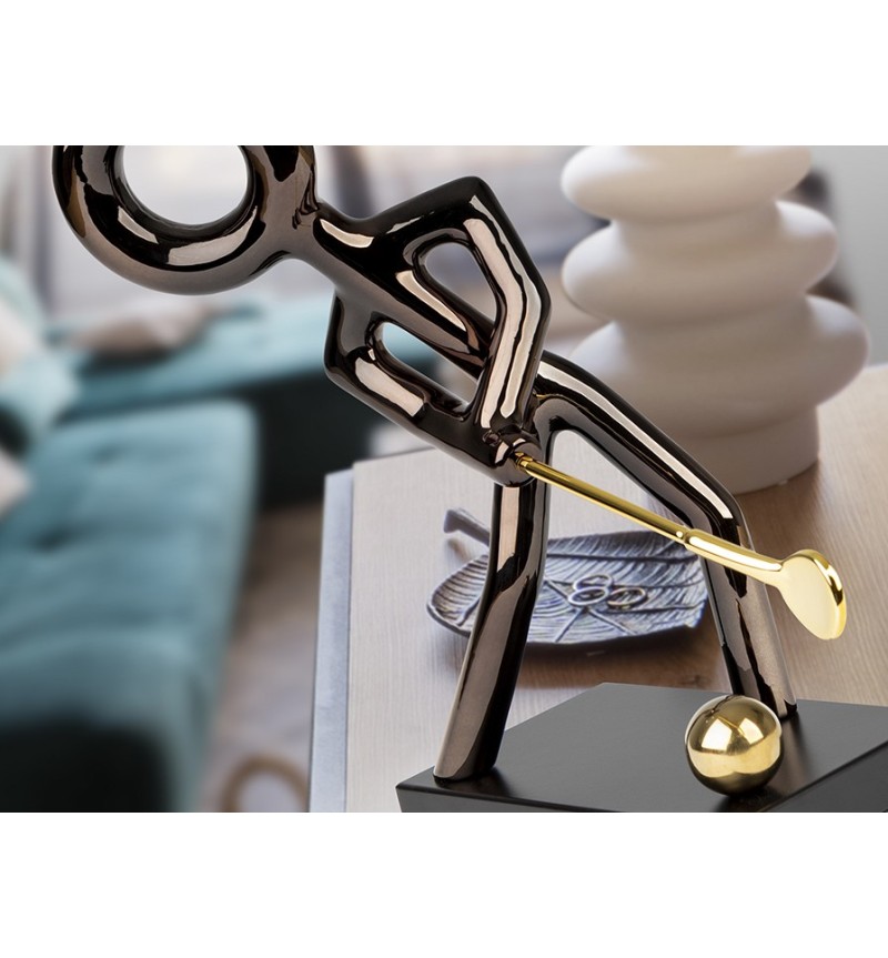 Golf SCHULLER VALENCIA black gold figure