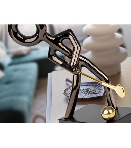 Golf SCHULLER VALENCIA black gold figure