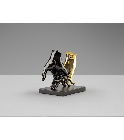 Figura Manos SCHULLER VALENCIA grigio oro