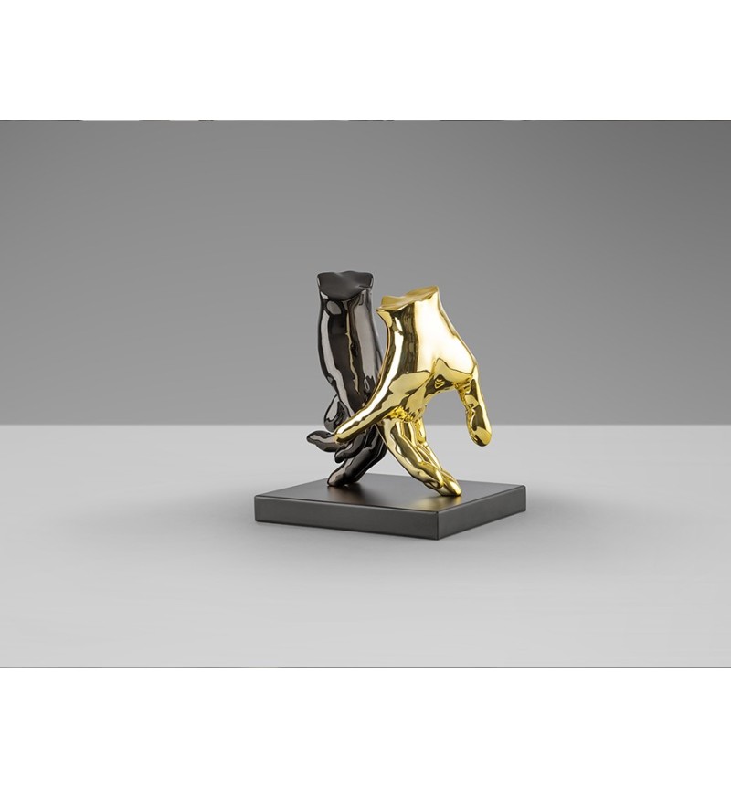 Figur Manos SCHULLER VALENCIA Grau Gold