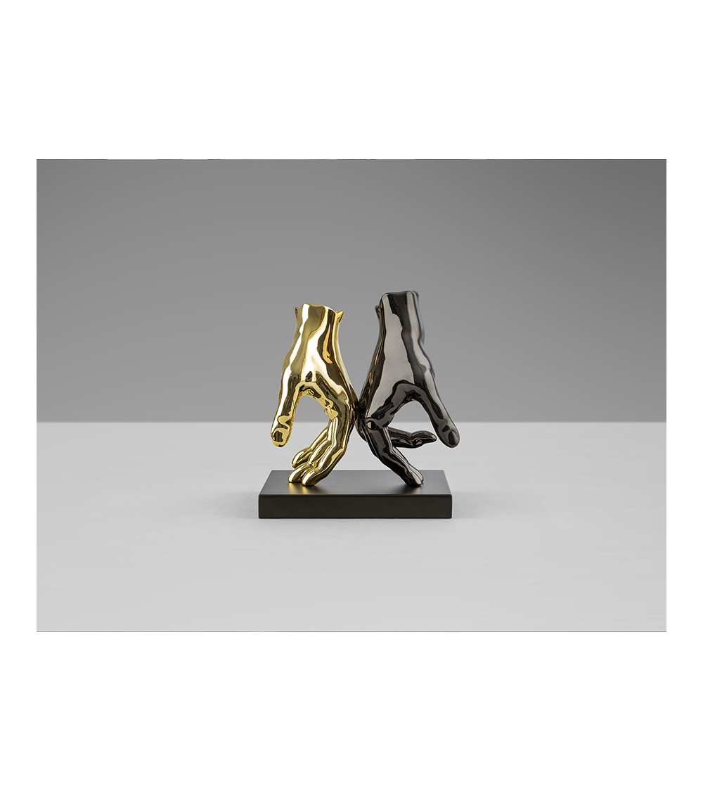 Manos SCHULLER VALENCIA grey gold figure