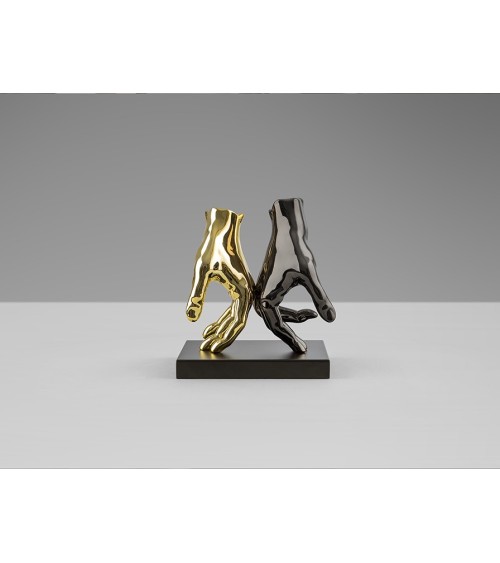Figur Manos SCHULLER VALENCIA Grau Gold
