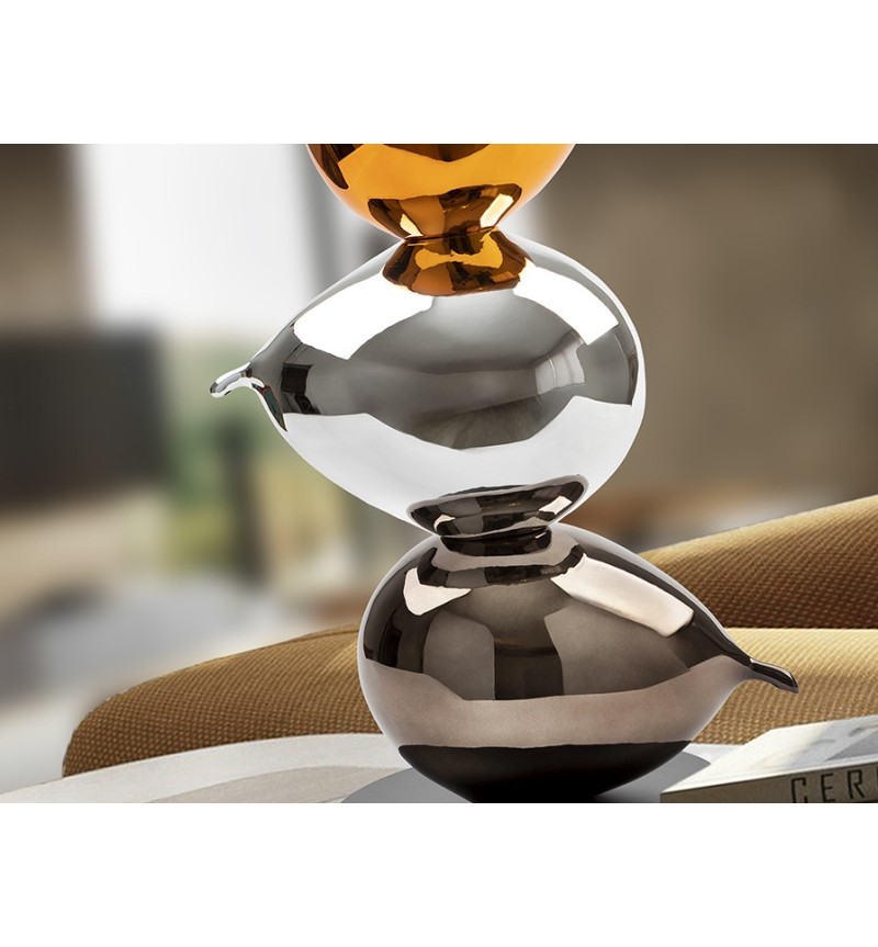 Figur Globos SCHULLER VALENCIA Metallfarben