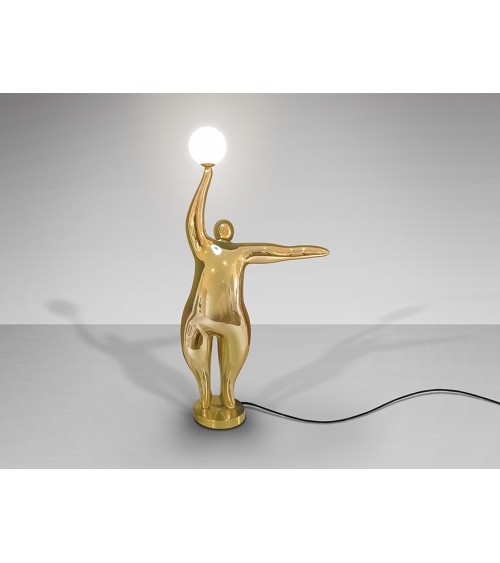 Figura luminosa El Globo SCHULLER VALENCIA oro