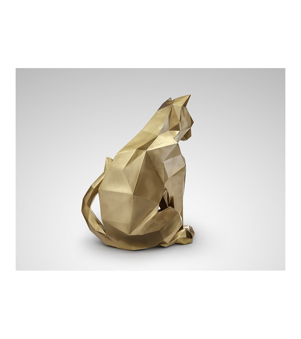 Figur Future Cat SCHULLER VALENCIA Katze Gold