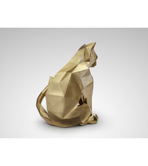 Figura Future Cat SCHULLER VALENCIA gatto oro