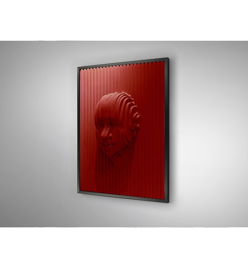 Bassorilievo Red Face SCHULLER VALENCIA 93x123