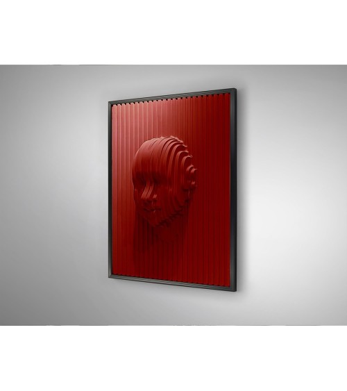 Bas-relief Red Face SCHULLER VALENCIA 93x123