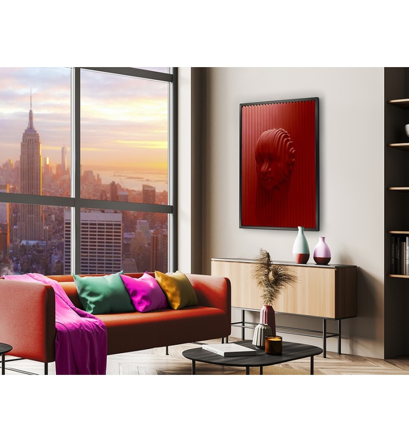 Bassorilievo Red Face SCHULLER VALENCIA 93x123