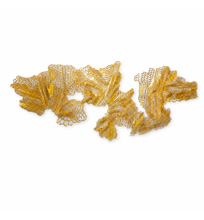 Drako SCHULLER VALENCIA gold wall sculpture