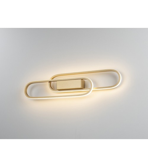 Applique Odele SCHULLER VALENCIA dorée LED
