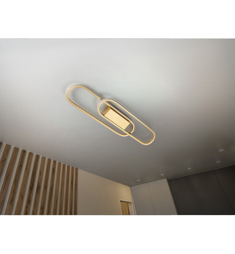 Applique Odele SCHULLER VALENCIA dorée LED