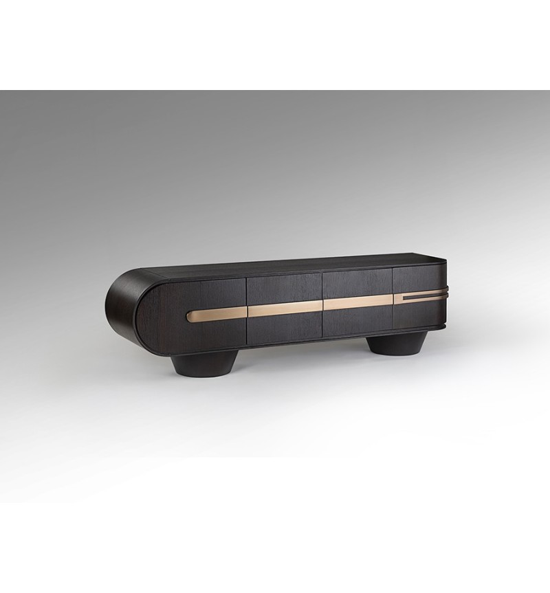 Luca SCHULLER VALENCIA dark oak TV unit