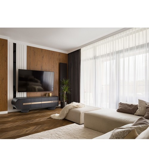 Luca SCHULLER VALENCIA dark oak TV unit