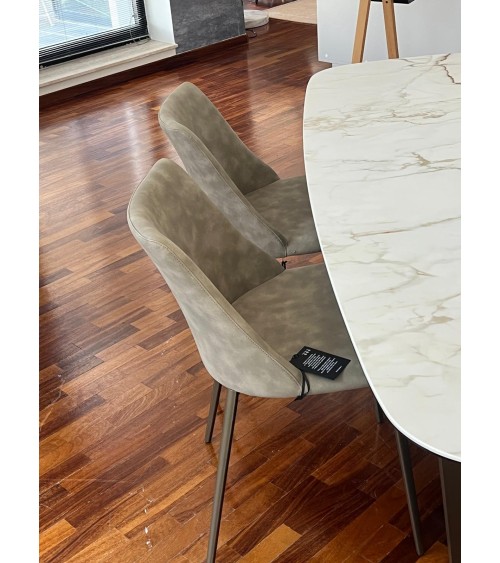 Silla Agata TONIN CASA Bronze