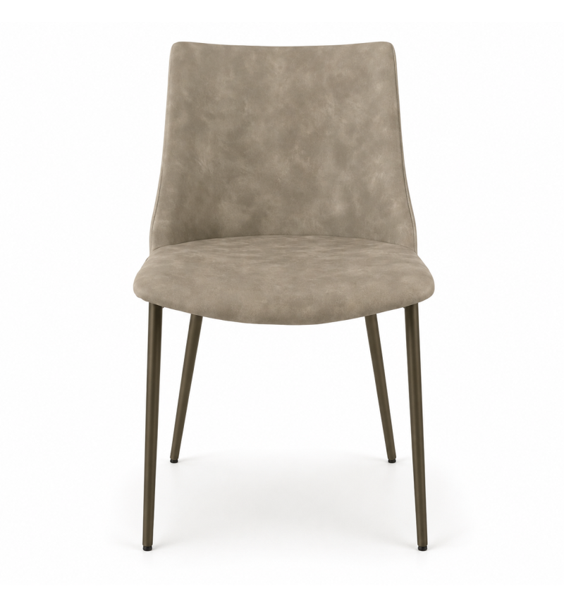 Agata Chair TONIN CASA Bronzo Pietra