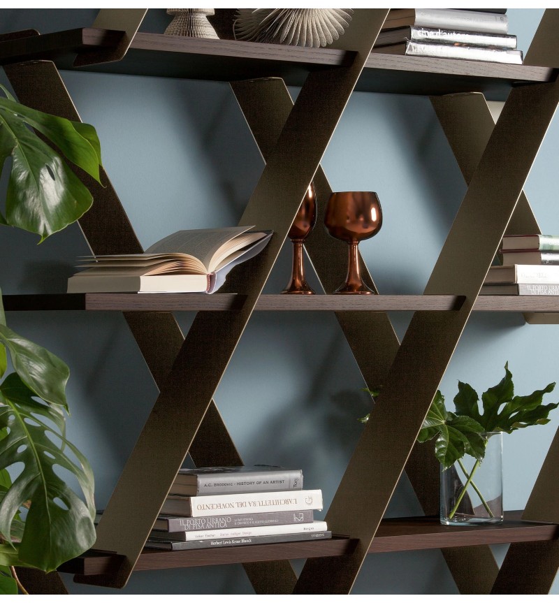 Castle Bücherregal Tonin Casa – Design Angelo Tomaiuolo | BHOME by Arredi Barbàra