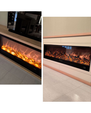 SINED Ispica 108 Built-In Electric Fireplace