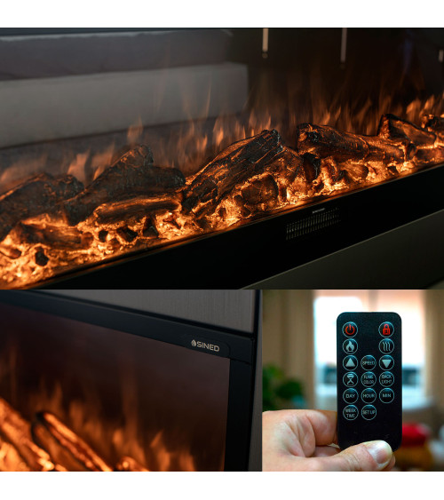 Caminetto Elettrico Etna 300 da Incasso 1500 W – SINED