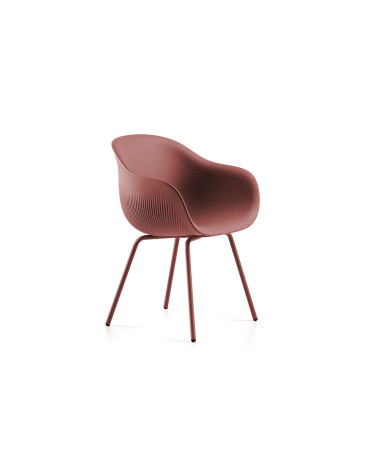 Fauteuil Fade outdoor avec pieds en métal – PLUST | Bhome
