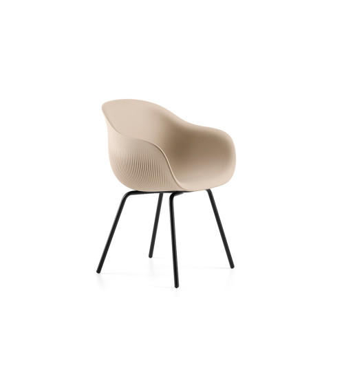 Poltroncina Fade outdoor con gambe in metallo – PLUST | Bhome