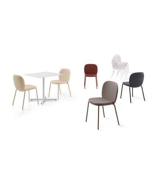 Chaise empilable Fade Stack Chair outdoor – PLUST | Bhome
