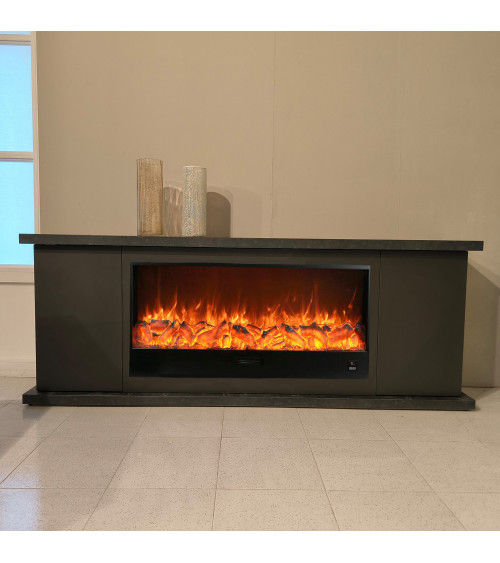 Mueble con Chimenea Arosio 108 1500 W – SINED