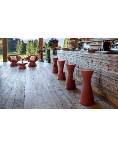 Tabouret Fade Stool outdoor avec repose-pieds – PLUST | Bhome