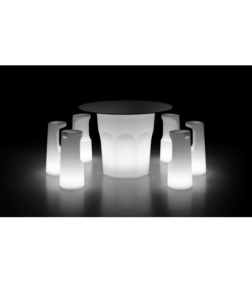 Fura Stool outdoor stool with footrest – PLUST | Bhome