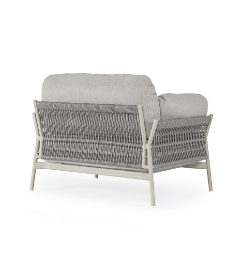 Poltrona “PARDIS” outdoor in corda Olefin – BIZZOTTO