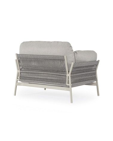 Poltrona “PARDIS” outdoor in corda Olefin – BIZZOTTO