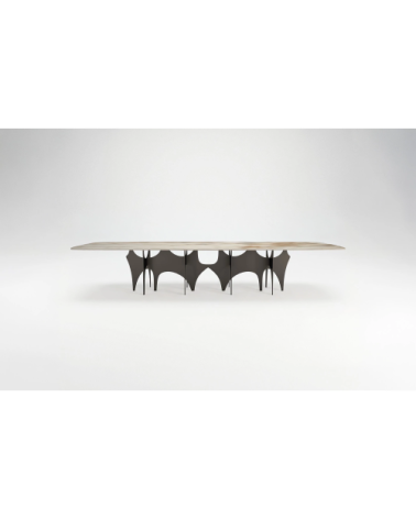 Tavolo "Gotham Artistic Glass" 400 cm | BHOME by Arredi Barbàra