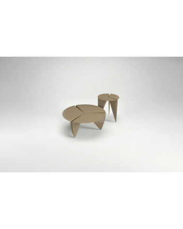 Coffee table "Asagao" in metal | BHOME by Arredi Barbàra