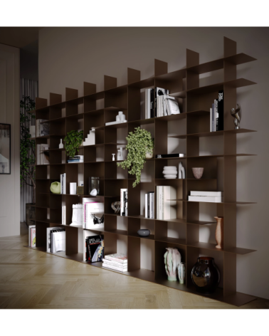 Libreria "Loft" modulare in metallo | BHOME by Arredi Barbàra