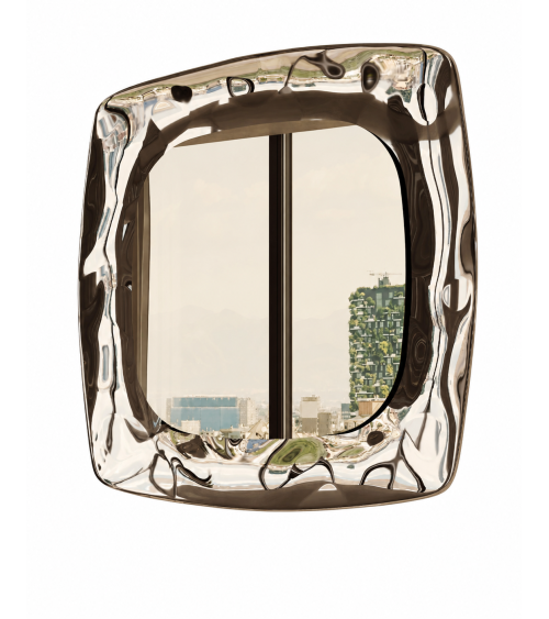 Miroir "Eos" avec cadre en verre coulé | BHOME by Arredi Barbàra